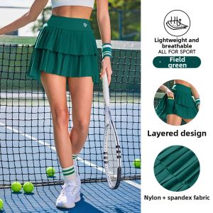 COSLEAF | Anti-peek Breathable Pleated Mini Skirt