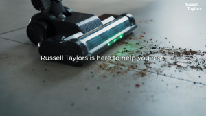 Russell Taylors 28000Pa Cordless Vacuum Cleaner (SMART DUST SENSOR HEPA GREEN LASER) V2X