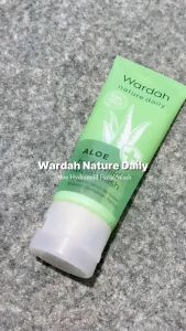 Wardah Nature Daily Aloe Hydramild Facial Wash 60ml/100ml