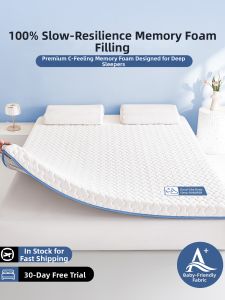 Nanjiren | Latex Memory Foam Mattress Topper Single Bed