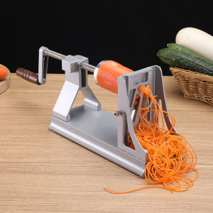 Multifunctional Potato Spiral Cutter Hand Crank Vegetable Shredder Japanese Style Kitchen Tool for Carrot And Cucumber