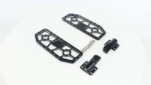 For Harley Touring Road Glide Softail Dyna Motorcycle Floorboard Rear Passenger Foot Pegs Footrest Pedals Motorbike Accessories