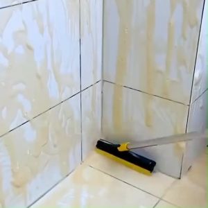 Sikat Lantai WC 2IN1 Wiper Sikat Pembersih Gagang Panjang Toilet Multifungsi R962