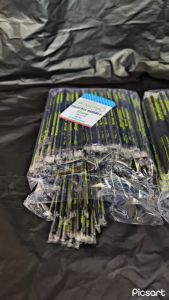 SEDOTAN BUBBLE BOBA HITAM STERIL BUNGKUS PLASTIK UKURAN 12MMX21 CM 1 PAK ISI 100 BATANG MEREK UNIVERSAL