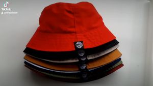 Topi Bucket Pria Dewasa Distro RZ Bucket Hat Topi Cowok Keren 2024