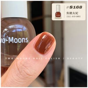 New Year Red Luck TwoMoons Water-Based Tearable Pure Color White Nail Polish No Baking Odor Pregnant Women Can Use Nail Art
