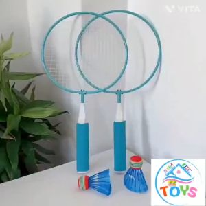 Vợt cầu lông cho bé tay vợt ngắn trọng lượng nhẹ phù hợp bé tập chơi