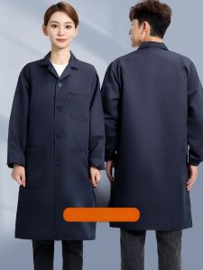 Mens Work Uniform Coat Fall Winter Long Fleece Lined Cargo Garment Labor Protection Clothing Easy to Wear off the Shoulder