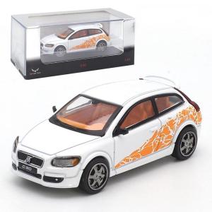 1:64 Diecast Alloy Model Car C30-Style Racing Stripes Premium Diecast 1/64 Scale Metal Toy Collectible Gift Display
