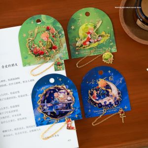 Little Prince Metal Bookmark Exquisite Hollow-out Chain