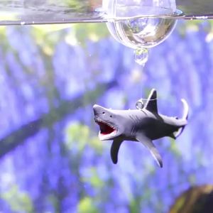 ⚑Floating Shark Aquarium Decorations Adjustable Underwater Landscape Tank Ornaments Submarine Figurines Fish Tanks Decoration