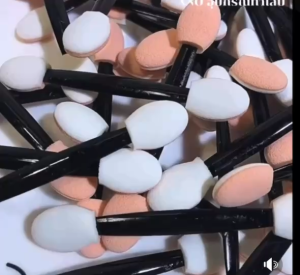 แปรงขัดผงกระจก แปรงทาอายแชโด้วว