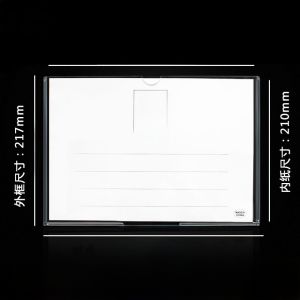 Transparent Acrylic Board Display Stand A5 A3 A4 Paper Size Advertisement Poster Frame Document Promotion Card Slot