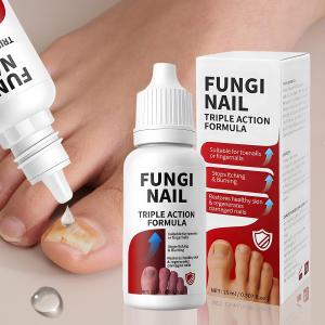 Fungal Nail Treatment Serum Extra Strength Formula for Thick & Discolored Nails Renewal & Strengthening Solution Quick-Drying Liquid Foot Care Tool