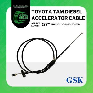 ACCELERATOR CABLE - GSK Toyota Tam Diesel 78180-95185 truck wire 57 inches