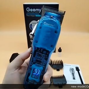 BMT Geemy GM-6696 Professional Cordless Electric Hair Trimmer and Rechargeable Hair Clippers for Men  Barber Equipment