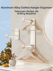 BIREN | Wall-mounted No-drilling Clothes Hanger Organizer
