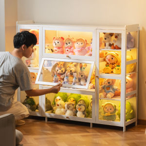 ZHUOLESHI | Acrylic-style Toy Display Cabinet Transparent