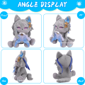 Genshin Impact Plush Kazuha Arlecchino Furina Meow Plush Genshin Impact Plushie Kawaii Stuffed Anime Cat Halloween Birthday Gift. 