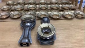 COMBO 2 Điếu Họng Đầu Đốt sen chia lửa bếp gas chén ĐỒNG 78mm  - [ HỎA TỐC ] [LINH KIỆN] - ( Kèm Bass gắn + Vít) [LINH KIỆN THAY THẾ BẾP GA]