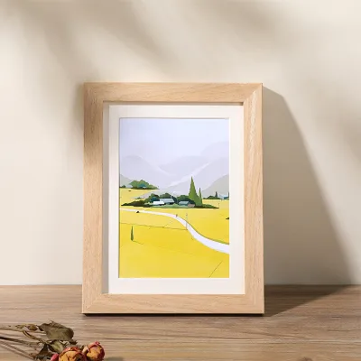 MOLORE | Real Wood Photo Frame Display For Art Sketches And Posters A3 and A4 Sizes