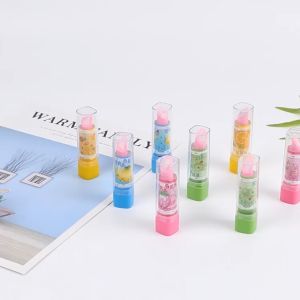 SK-A70 Penghapus Model Lipstik Karakter Buah Random / Penghapus Pensil Eraser Buah Warna Warni Lucu