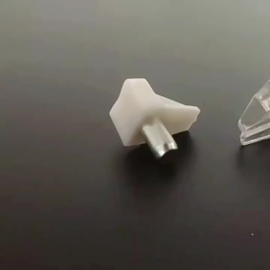 100pcs Clear Plastic Shelf Support Pegs 5mm Shelf Holder Pins Cabinet Shelf Supports Hardware Accessories Strong Durable