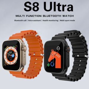 2024 Original S8 Ultra Smart Watch Series 8 1.44 inch Men Women Bluetooth Call Waterproof Sport Fitness SmartWatch For SAMSUNG HUAWEI XIAOMI Android Ios