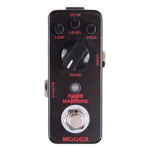 Mooer | MOOER Rage Machine Guitar Heavy Metal Distortion Effect Pedal True Bypass Metal Shell Electric Guitar Parts & Accessories