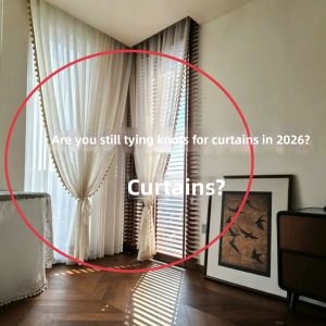 Luxurious Magnetic Curtain Tiebacks