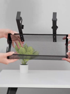 Under Desk Wire Organizer - Keep Cords Hidden & Organized | Perfect for PC Desk | Saves 50% Space