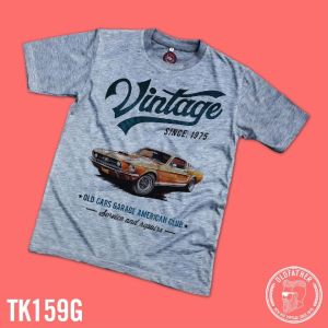 เสื้อยืดคอกลมแขนสั้น ผ้าTK พิมพ์ระบบ Sublimation นุ่ม สวมใส่ สบาย ระบายอากาศไม่ร้อน ( รหัสสินค้า TK 159 )