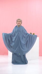 MUKENA TRAVELING MINI POUCH PARASUT KOREA ANAK