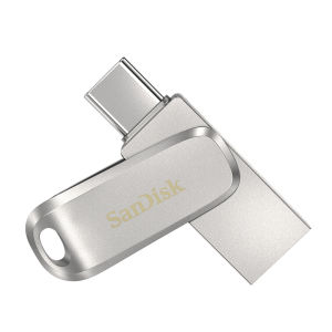 SanDisk Ultra Dual Drive Luxe USB Type C Flash Drive 512GB 256GB 128GB 64GB Metal USB 3.2 Gen 1 USB Type A OTG Flash Drive