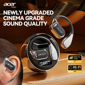 【Acer 510】Ows Wireless Earphones with Ear-Hook Design Bluetooth Headset Comfortable to Wear Suitable for Sports Running Cycling Compatible with Mobile Phones Tablets Laptops Multi-Device Compatible Gift Recommendation