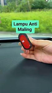 TopTools Lampu Alarm Simulasi Tenaga Surya – Pilihan Warna Merah/Biru – Lampu Peringatan Anti-Maling yang Bikin Pencuri Mundur
