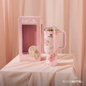 Stanley x Barbie 2024 Collection Quencher H2.0 FlowState 40oz Insulated Stainless Steel Tumbler 40oz