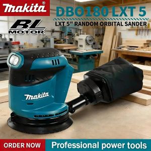 Makita | Makita DBO180Z 18V Portable Cordless Orbital Sander Multifunctional Tool For Wood Putty Renovation Sanding Bare Unit
