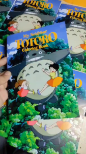 My Neighbor Totoro Studio Ghibli Classic Coloring Book for kids