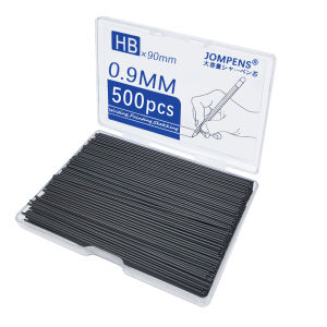 Large Capacity Black Replaceable Pencil Lead 0.5 0.7 0.9 1.3 2.0mm HB 2B 90mm Mechanical Pencil Refills Drawing Writing Tools
