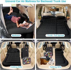 Air Mattress Backseat Mattress Air Mattress Car Bed Car SUV Camping Inflatable Couch for Car Home with Inflatable Pump