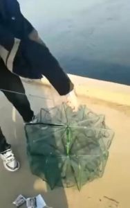 Bubu Perangkap Ikan |Jebakan Perangkap Lipat Udang Kepiting untuk di sungai danau dan laut | alat perangkap ikan merek PHOENIX LAND