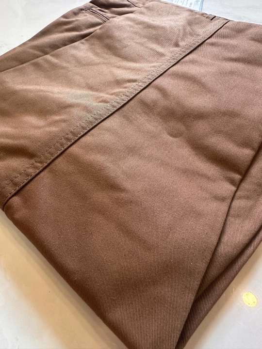 Quần dài Kaki nam ống đứng - màu nâu đất lỗi sợi vải như hình thanh lý ...