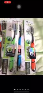 Hộp 30 bàn chải đánh răng Bosi siêu mềm- Bàn chải đánh răng than tre