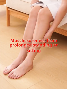 ชาร์จไฟได้ นวดขา ถุงลมนิรภัยนวดนวดประคบร้อน Leg Massager  360 ° ความดันอากาศ เครื่องมือลดขา บรรเทาอาการปวด ใช้ได้ทุกเพศ