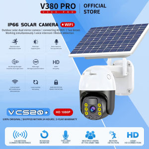 Xiaomi Solar CCTV Camera Wifi Connect 360 With Audio and Speaker Mini IP Security Camera Auto Tracking Night Vision Waterproof Alarm Surveillance CCTV Light Bulb Connect to CP Outdoor HD Wireless Two-Way Audio CCTV Camera