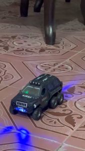 Xe Đặc Nhiệm SWAT Điều Khiển Từ Xa mở được nắp có đèn nhạc An Kids Shop