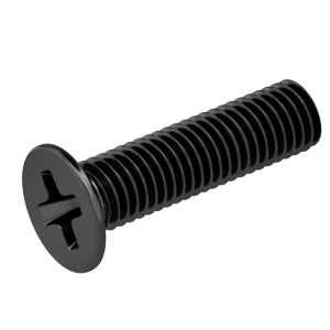 GUWANJI | Black Zinc Plated 304 Stainless Steel Countersunk Screw