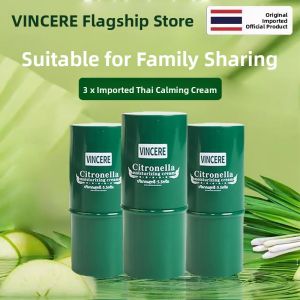 MONLEYTA | Authentic Thai Mint Leafitch Relief Balm Original Pack Mosquito Bite Prevention Swelling Relief Baby Special Infant Soothing Grass Balm