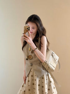 XUECAIQI | Slimming British Style Summer Clothing Set